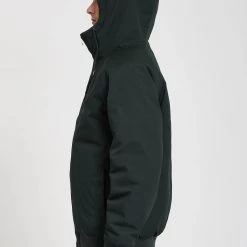 Volcom 2021-22FW Unisex Street Style Plain Cotton Oversized Jackets For Men Black X M -Volcom Sales Shop org 1011