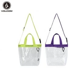 Volcom Unisex Street Style Totes For Men Yellow X One Size