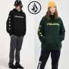 Volcom Unisex Street Style Long Sleeves Cotton Logos On The Sleeves For Men Green X Xl 1 Volcom Unisex Street Style Long Sleeves Cotton Logos On The Sleeves For Men Green X Xl -Volcom Sales Shop org 1083