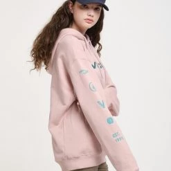 Volcom Unisex Street Style Long Sleeves Cotton Logos On The Sleeves For Men Green X Xl -Volcom Sales Shop org 1095