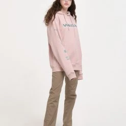 Volcom Unisex Street Style Long Sleeves Cotton Logos On The Sleeves For Men Green X Xl -Volcom Sales Shop org 1096