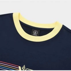 Volcom 2022 SS Unisex Plain Logo T-Shirts For Men Cream X S -Volcom Sales Shop org 1134