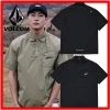 Volcom Unisex Street Style Short Sleeves Logo T-Shirts For Men Navy X M -Volcom Sales Shop org 1158