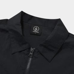 Volcom Unisex Street Style Short Sleeves Logo T-Shirts For Men Navy X M -Volcom Sales Shop org 1166