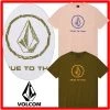 Volcom 2022 SS Unisex Street Style Short Sleeves Logo T-Shirts For Men Light Pink X Xl -Volcom Sales Shop org 1280