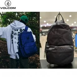 Volcom 2022 SS Unisex Plain Logo Backpacks For Men Black X One Size