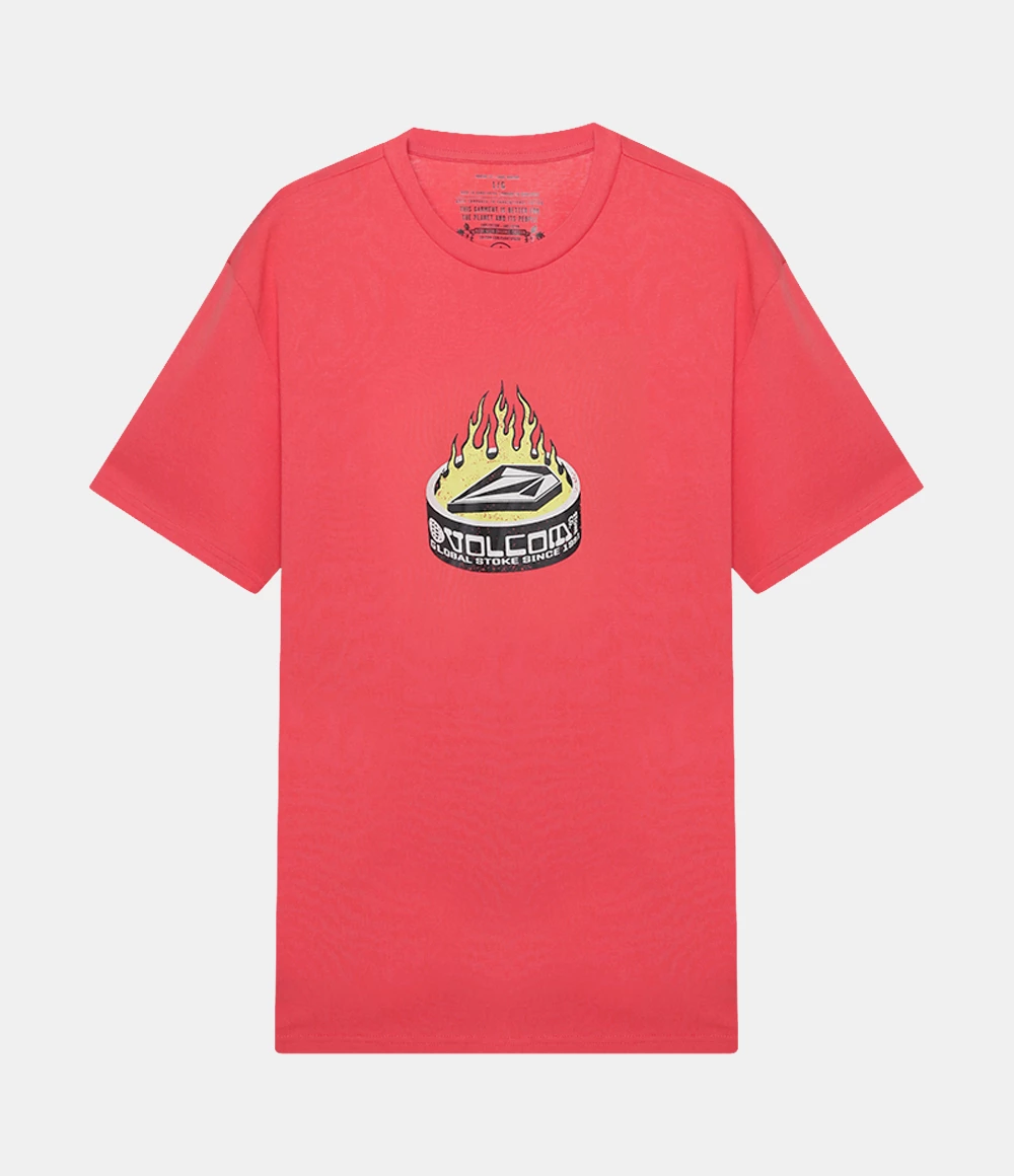 Volcom 2022 SS T-Shirts For Men Orange X M 4 Volcom 2022 SS T-Shirts For Men Orange X M - Image 2