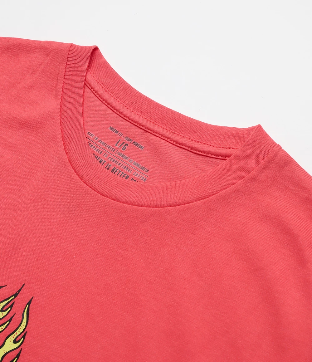 Volcom 2022 SS T-Shirts For Men Orange X M 6 Volcom 2022 SS T-Shirts For Men Orange X M - Image 4