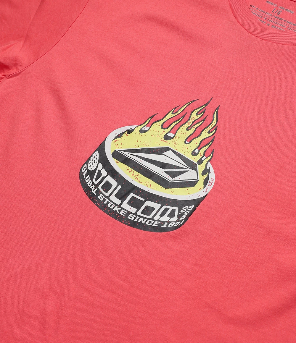 Volcom 2022 SS T-Shirts For Men Orange X M 7 Volcom 2022 SS T-Shirts For Men Orange X M - Image 5