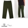 Volcom 2022 SS Plain Logo Chinos For Men Khaki X Xl 34