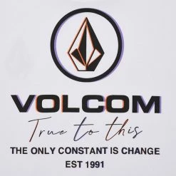 Volcom Unisex Street Style Logo T-Shirts For Women Yellow X L -Volcom Sales Shop org 1347
