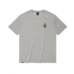 Volcom Unisex Street Style Logo T-Shirts For Women Yellow X L -Volcom Sales Shop org 1354