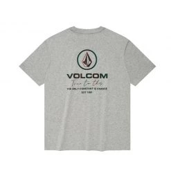 Volcom Unisex Street Style Logo T-Shirts For Women Yellow X L -Volcom Sales Shop org 1355