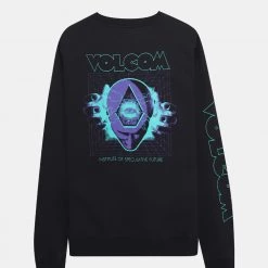 Volcom Sweatshirts For Men Black (black) Series X L -Volcom Sales Shop org 1380