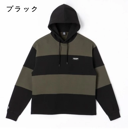 Volcom Unisex Street Style Long Sleeves Cotton Logos On The Sleeves For Men Black X M 7 Volcom Unisex Street Style Long Sleeves Cotton Logos On The Sleeves For Men Black X M - Image 5