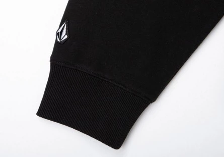 Volcom Unisex Street Style Long Sleeves Cotton Logos On The Sleeves For Men Black X M 12 Volcom Unisex Street Style Long Sleeves Cotton Logos On The Sleeves For Men Black X M - Image 10