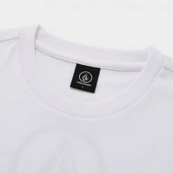 Volcom Unisex Street Style Short Sleeves Logo T-Shirts For Women Yellow X L -Volcom Sales Shop org 1420