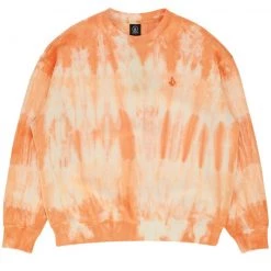 Volcom 2022 SS Crew Neck Unisex Street Style Tie-dye Long Sleeves Cotton For Men Green X S 16 Volcom 2022 SS Crew Neck Unisex Street Style Tie-dye Long Sleeves Cotton For Men Green X S -Volcom Sales Shop org 1447