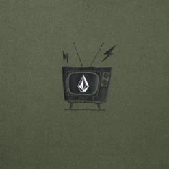 Volcom Unisex Street Style Long Sleeves Cotton Logos On The Sleeves For Men Black X Xl -Volcom Sales Shop org 1455