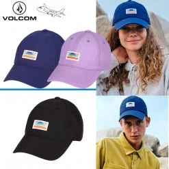 Volcom 2021-22FW Unisex Caps For Men Dark Blue X One Size