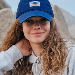 Volcom 2021-22FW Unisex Caps For Men Dark Blue X One Size -Volcom Sales Shop org 1644