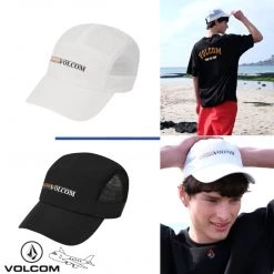 Volcom 2022 SS Unisex Caps For Men Black X One Size
