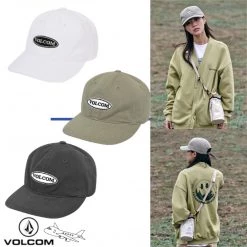 Volcom 2022 SS Unisex Caps For Men White X One Size