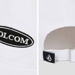 Volcom 2022 SS Unisex Caps For Men White X One Size -Volcom Sales Shop org 1676