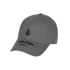 Volcom 2021-22FW Unisex Caps For Men Charcoal X One Size -Volcom Sales Shop org 1685