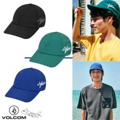 Volcom 2022 SS Unisex Caps For Men Blue X One Size