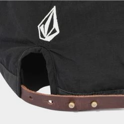 Volcom 2022 SS Unisex Caps For Men Black X One Size -Volcom Sales Shop org 1786