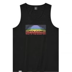 Volcom Unisex Street Style Logo Tanks & Camisoles For Women Black X S -Volcom Sales Shop org 1832