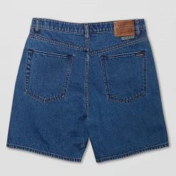 Volcom 2022 SS Plain Logo Shorts For Men Blue X 28 -Volcom Sales Shop org 1839