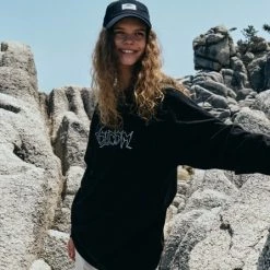 Volcom Unisex Cotton Logo T-Shirts For Men Black X S -Volcom Sales Shop org 1843