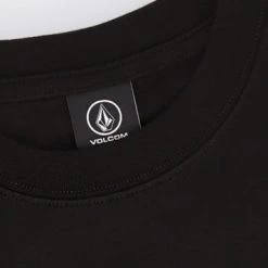 Volcom Unisex Cotton Logo T-Shirts For Men Black X S -Volcom Sales Shop org 1851