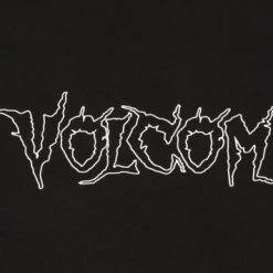 Volcom Unisex Cotton Logo T-Shirts For Men Black X S -Volcom Sales Shop org 1852