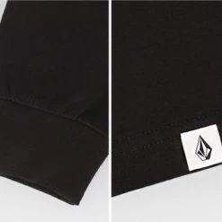 Volcom Unisex Cotton Logo T-Shirts For Men Black X S -Volcom Sales Shop org 1853