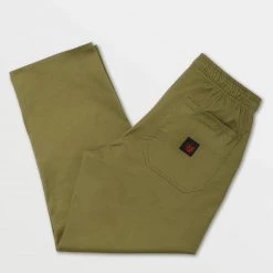 Volcom 2022 SS Plain Logo Chinos For Men Khaki X S 28 -Volcom Sales Shop org 1910