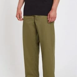 Volcom 2022 SS Plain Logo Chinos For Men Khaki X S 28 -Volcom Sales Shop org 1911