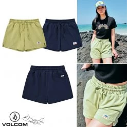 Volcom 2022 SS Plain Logo Bottoms For Women Olive X S