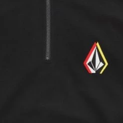 Volcom Unisex Long Sleeves Cotton Logo Hoodies For Men Black X L -Volcom Sales Shop org 1946