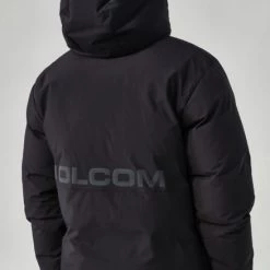 Volcom Unisex Street Style Logo Down Jackets For Men Black X L -Volcom Sales Shop org 1983