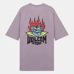 Volcom 2022 SS T-Shirts For Men Purple X L -Volcom Sales Shop org 2040
