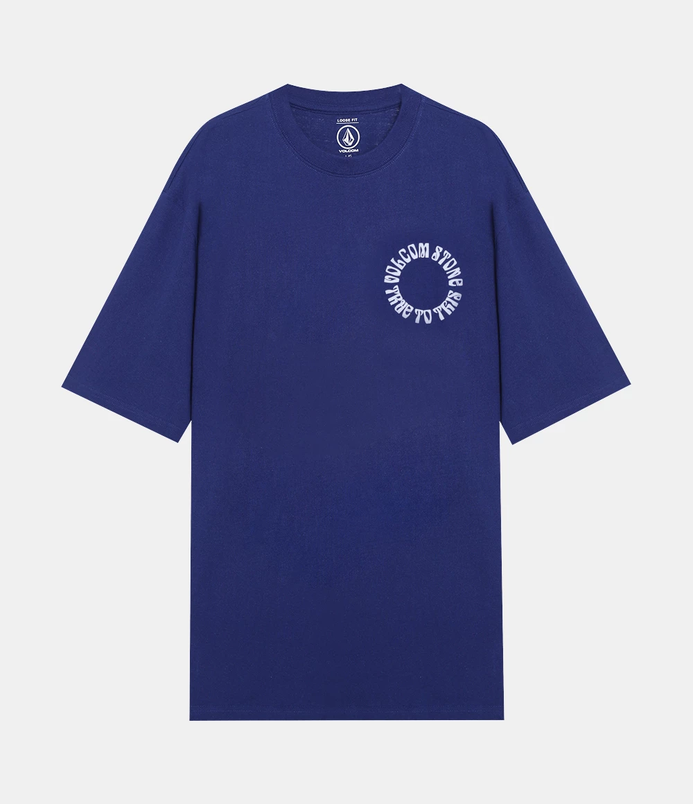 Volcom 2022 SS T-Shirts For Men Navy (navy Blue) X M 4 Volcom 2022 SS T-Shirts For Men Navy (navy Blue) X M - Image 2