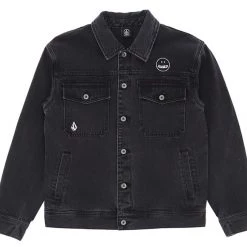 Volcom Unisex Street Style Logo Denim For Men Black X Xl -Volcom Sales Shop org 2067