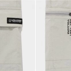 Volcom 2022 SS Logo Bottoms For Men Gray X S -Volcom Sales Shop org 2086
