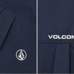 Volcom 2022 SS Unisex Logo Shirts For Men Navy X L -Volcom Sales Shop org 2095