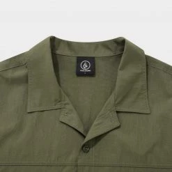 Volcom 2022 SS Unisex Logo Shirts For Men Navy X L -Volcom Sales Shop org 2099