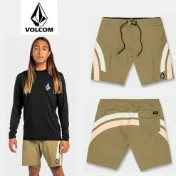 Volcom 2022 SS Street Style Swimwear (A0812205) For Men ①martini Olive X 28