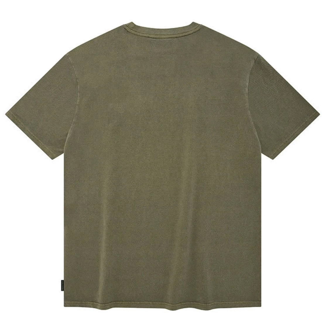 Volcom Unisex Street Style Logo T-Shirts For Women Khaki X M 13 Volcom Unisex Street Style Logo T-Shirts For Women Khaki X M - Image 11